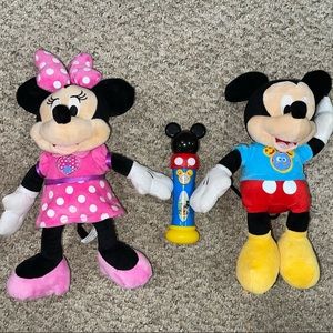 Minnie and Mickey Mouse Clubhouse Bundle